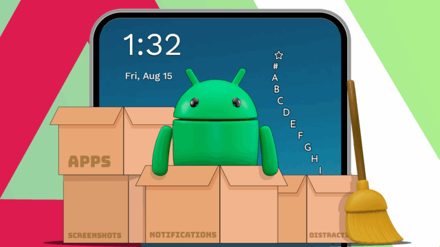 Captura de tela com os aplicativos fixos no Niagara Launcher