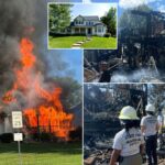 6 mortos, incluindo 4 crianças em MD. Incêndio em casa, tão feroz que os bombeiros não podiam entrar na casa