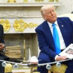 A África do Sul caminha frenético comentários gerais durante a visita do Irã