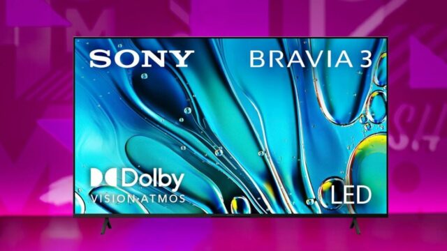 A Amazon está atualmente oferecendo uma TV inteligente da Sony de 65 polegadas Bravia 3 liderada por menos de US $ 100.



