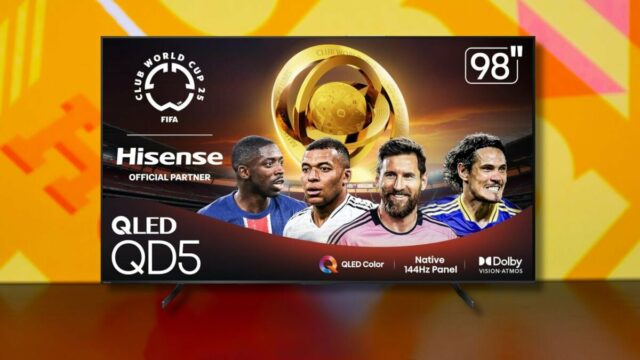 A Amazon tem o enorme Hisense QD5 98 "QLED TV a um preço baixo de todos os tempos



