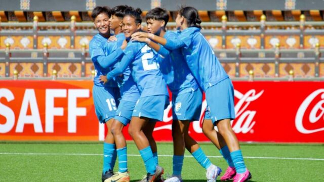A Índia derrota o Butão por 8-0 no campeonato feminino de Saff Sub-17



