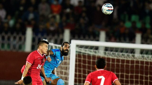A Índia derrota o Tajiquistão por 2-1 nas nações da CAFA KUG 2025 em traje inicial sob Khalid Jamil 

