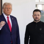 A Ucrânia reage aos relatórios de Trump pode convidar Zweensky para o Alasca Speak