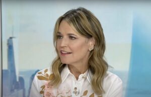 A aprovação de Savannah Guthrie de “Snooping” nos dispositivos de seus filhos Jenna Bush Hager e Savannah Guthries Mãe Trip foi uma ideia de Milas de 10 anos