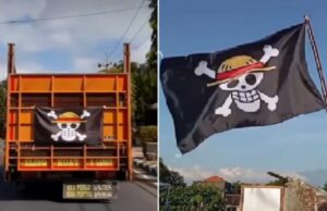 A associação de proibido ao motorista do caminhão está pilotando a bandeira de uma peça: o risco do próprio Tanggungup! A associação de proibido ao motorista do caminhão está pilotando a bandeira de uma peça: o risco do próprio Tanggungup!