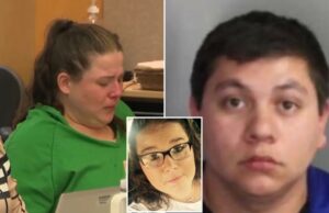 A babá da Califórnia está chorando quando é condenada a 100 anos de prisão por entregar as meninas a um namorado para que ele possa molestá -las A babá da Califórnia está chorando quando é condenada a 100 anos de prisão por entregar as meninas a um namorado para que ele possa molestá -las