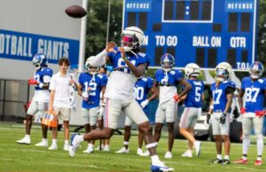 A batalha pelos locais finais dos receptores entre as coisas para assistir no segundo jogo Giants A batalha pelos locais finais dos receptores entre as coisas para assistir no segundo jogo Giants