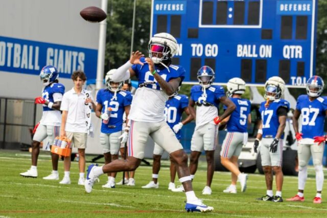 A batalha pelos locais finais dos receptores entre as coisas para assistir no segundo jogo Giants

