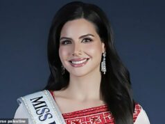 A competição Miss Universo verá a Palestina e Israel competir pela primeira vez após a invasão do Hamas Nadeen Ayoub, 27, (foto) será a primeira Miss Palestina da competição - um título que ela ganhou em 2022 e prometeu levar a voz de um povo que se recusou a ser silenciado 'no concurso