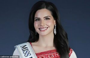 A competição Miss Universo verá a Palestina e Israel competir pela primeira vez após a invasão do Hamas Nadeen Ayoub, 27, (foto) será a primeira Miss Palestina da competição - um título que ela ganhou em 2022 e prometeu levar a voz de um povo que se recusou a ser silenciado 'no concurso