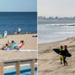 A contaminação fecal na costa dos Estados Unidos impede o Dia do Trabalho- o Dia da Trabalho é exatamente como permanecer seguro