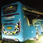 A cronologia do turismo do turismo atingiu caminhões em Tulungugung, 1 pessoa assassinada e 6 feridas menores