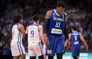A derrota do dia de abertura coloca Gilas Pilipinas na esquina da FIBA Asian Cup Gilas Pilipinas 'Justin Brownlee' durante um jogo contra a China Taipei na Copa Asiática da FIBA de 2025.