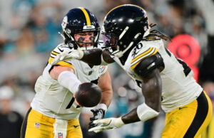 A estrela da pré -temporada do Steelers pode ser um enorme chip comercial A estrela da pré -temporada do Steelers pode ser um enorme chip comercial