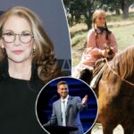 A estrela de "Little House on the Prairie" de Melissa Gilbert