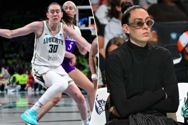 A estrela do Liberty, Breanna Stewart, revela quando "definitivamente retorna" após uma lesão no joelho

