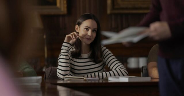Corey Mylchreest como Jamie no meu ano de Oxford.