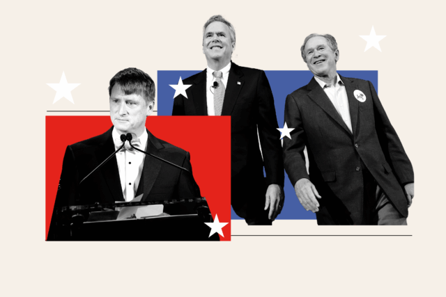 A família Bush faz movimentos para reiniciar a dinastia política

