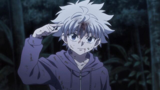 Como visto no anime Killlua (foto via Madhouse)