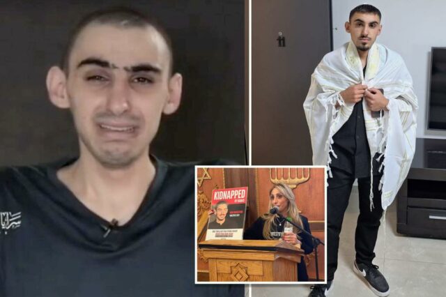 A jihad islâmica palestina publica um vídeo sobre reféns israelenses fracos rom Braslavski, deixando a família estreitando: "Meu menino quebrou"

