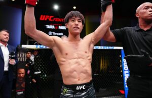 A lenda do MMA faz um palpite ousado sobre Tatsuro Taira depois de ganhar o Raid UFC Vegas 108: “Eu não ficaria surpreso” A lenda do MMA faz um palpite ousado sobre Tatsuro Taira depois de ganhar o Raid UFC Vegas 108: "Eu não ficaria surpreso"