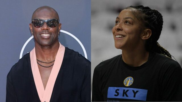 Terrell Owens aceita um comentário sobre o artigo do IG com Candace Parker. (Crédito: @CandaceParker/Instagram)