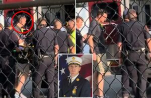 A mãe de uma garota de Long Island, que foi condenada a “fechar F – k -up” pelo chefe da brigada de bombeiros Peter Alt em um vídeo viral, disse: “Ele falhou” A mãe de uma garota de Long Island, que foi condenada a "fechar F - k -up" pelo chefe da brigada de bombeiros Peter Alt em um vídeo viral, disse: "Ele falhou"