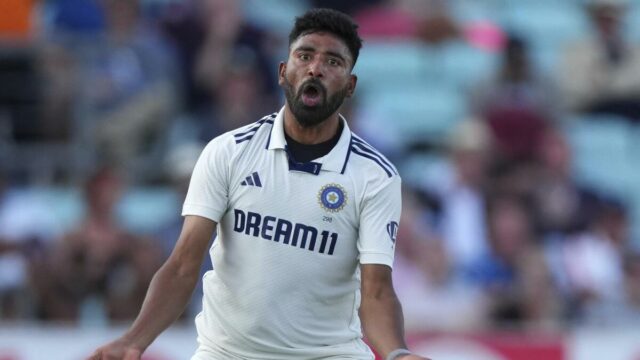 A maioria dos kalitki na série de testes de Eng vs. IND 2025: Siraj parece tirar a língua para reivindicar um lugar

