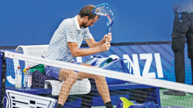 A mania de Daniil Medvedev leva os holofotes nos Estados Unidos. 


