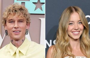 A metralhadora Kelly vai para os rumores de namoro de Sydney Sweey Machine Gun Kelly e Megan Fox recebem tinta combinando: 'F - King Best Tattoo'