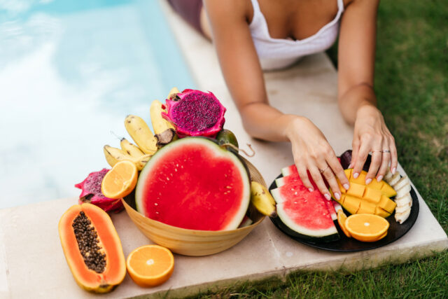 A mulher tenta novas frutas em Bali Horror para o que lá dentro: "Estou em antibióticos '

