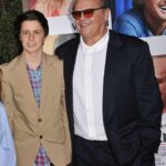 O mais velho de Jack Nicholson de seus netos - Sean Norfleet - teria sido preso por crime na casa em Los Angeles na terça -feira; Visto em 2010