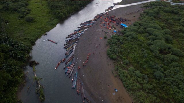 A passagem de migrantes através do longo prazo Darien Gap caiu para a fronteira quase zero de Trump

