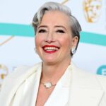 A piada de Emma Thompson é que ela poderia "mudar o curso da história americana", aceitando a oferta de data de Trump