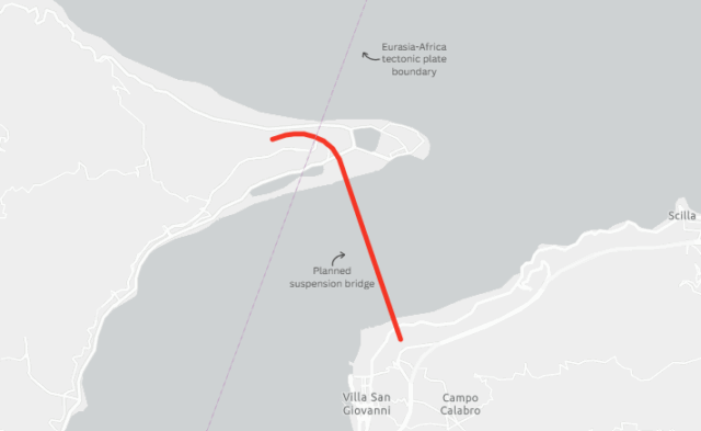 A ponte de suspensão mais longa do mundo é aprovada na linha de falha de falha

