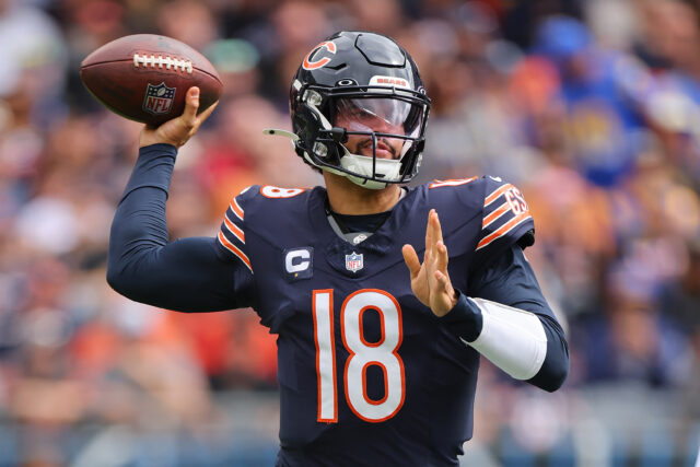 A velha porta QB envia dicas claras para Caleb Williams

