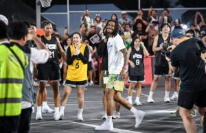 A visita de Ja Morant a Manila folhas Mark em jogadores de pH Ja Morant, na sexta -feira, durante a turnê