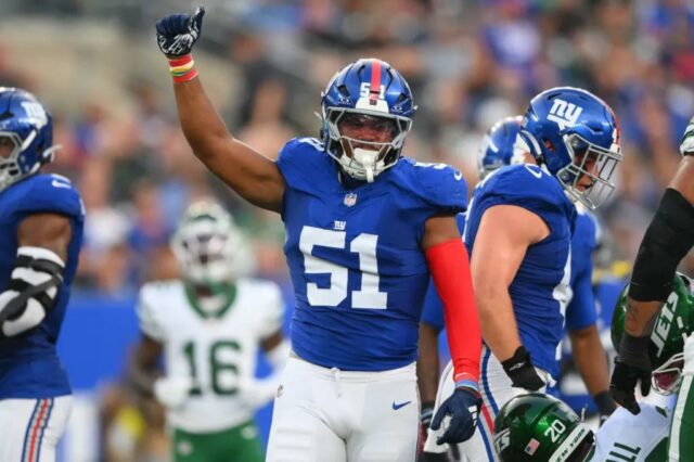 Abdul Carter voltará à ação prolongada e outros gigantes do Take -Out

