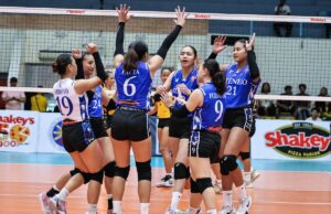 Abridor da Shakey Super League vê o jovem Ateneo derrotando Cebu Upsf Ateneo Blue Eagles durante a perna do Shakey's Super League (SSL) National Invitationals Cebu contra a USPF.
