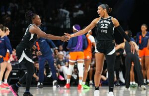 Aces Wilson primeiro com um jogo de 30 pontos e 20 rebotes Aces Wilson primeiro com um jogo de 30 pontos e 20 rebotes