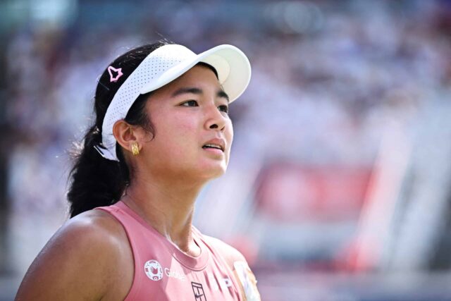 Alex Eala Alexandra Eala US Tennis 2025 vs Clara Tauson