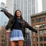 Alex Eala está em Nova York antes de sua campanha no US Open de 2025.