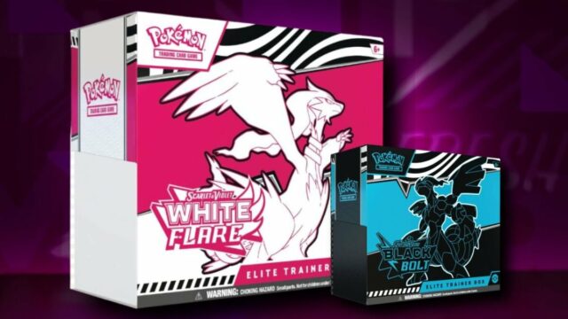 Cartões de Pokémon Black Bolt Bolt e Flare White mais valiosos