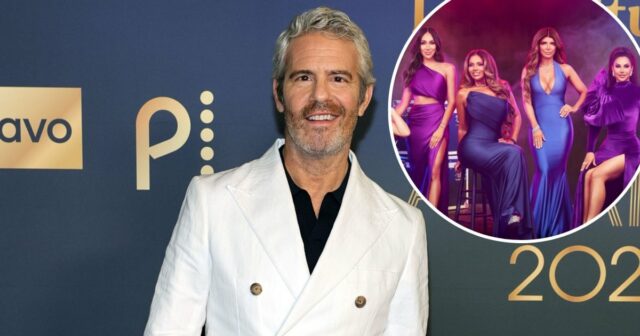 Andy Cohen concorda que deve haver um ótimo shake de Rhonj