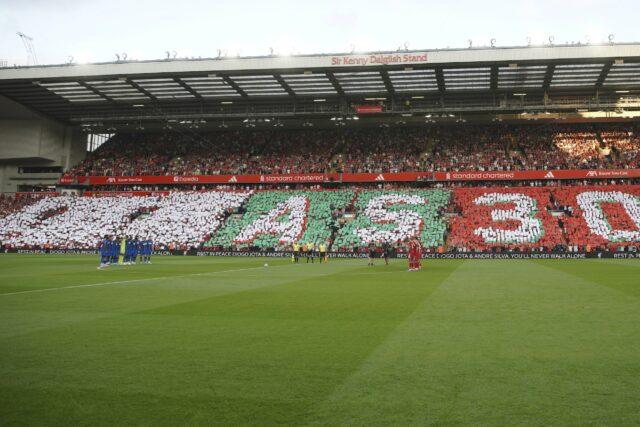 Diogo Jota Tribute Liverpool Anpheld