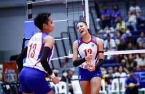 Angel Canino brilha para infelizmente pilipinas, ganhando outro prêmio Angel Canino Alas Filipinas Deniz V.League