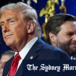 O presidente Donald Trump indicou que vê um vice -presidente JD Vance ao sucessor.