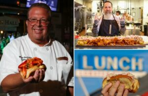 Aqui é onde chefs bem conhecidos comem lagosta quando do tempo Aqui é onde chefs bem conhecidos comem lagosta quando do tempo