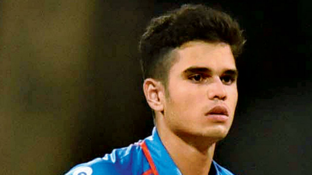 Arjun, filho do ex -jogador de críquete da Equipe India Sachin Tendulkar

